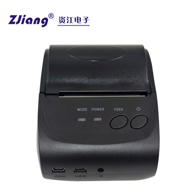 Sistemas portáteis da posição de Zijiang Commercial Wireless 58mm Mini Thermal Printer