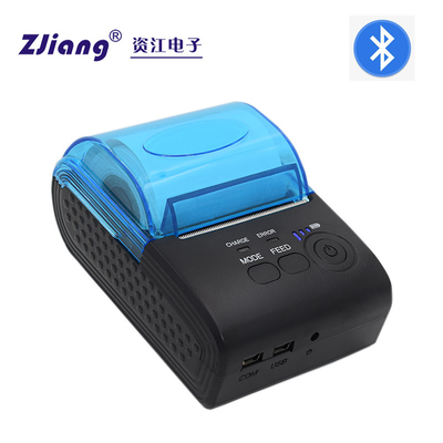 Da impressora sem fio pequena do curso de Zijiang 58mm impressora portátil do IOS Wifi de Android