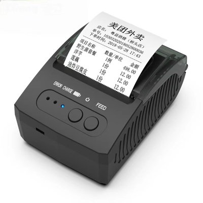 Impressora direta térmica portátil Mini Bluetooth Printer da posição 58mm