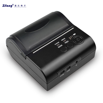 203DPI Mini Thermal Printer 80mm Bluetooth para Windows Linux