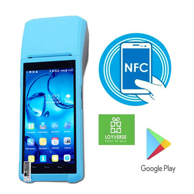 4 terminal esperto 8G 16G da máquina da posição do rádio Handheld de Android 8,1 do núcleo