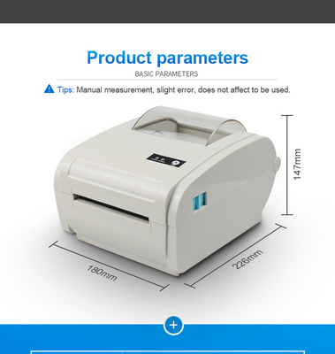 Código de barras térmico de USB da impressora da etiqueta do porte postal impressora térmica da etiqueta de 4 polegadas