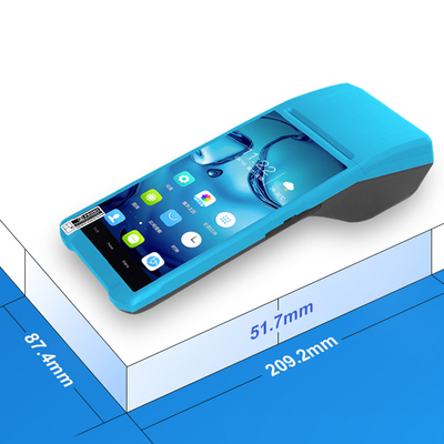 móbil terminal Handheld todo do pagamento da posição de 3g 4g em uma máquina 5,5&quot; da posição écran sensível