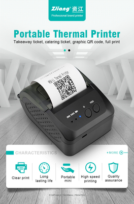 recibo térmico da posição do IOS de 58mm USB Mini Bluetooth Printer For Android