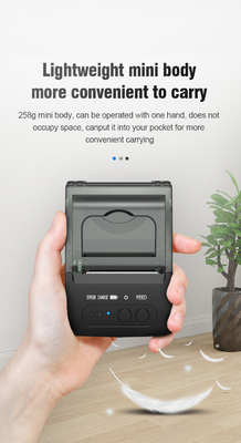 Impressora direta térmica portátil Mini Bluetooth Printer da posição 58mm