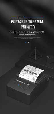 Impressora direta térmica portátil Mini Bluetooth Printer da posição 58mm