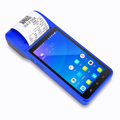 Tela táctil à mão todo de Android do terminal em sistemas de um ponto de venda do sistema da posição