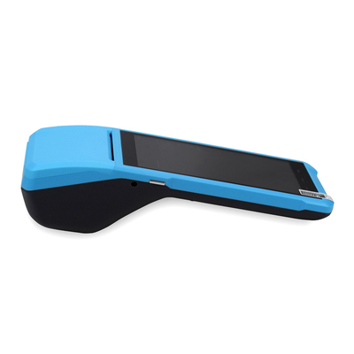 Terminal pos portátil tudo em um Android com impressora de recibos de 58 mm