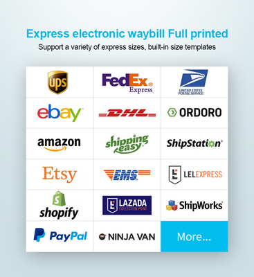 A impressora sem fio 4x6 da etiqueta de envio de Bluetooth para Usps empacota 203DPI