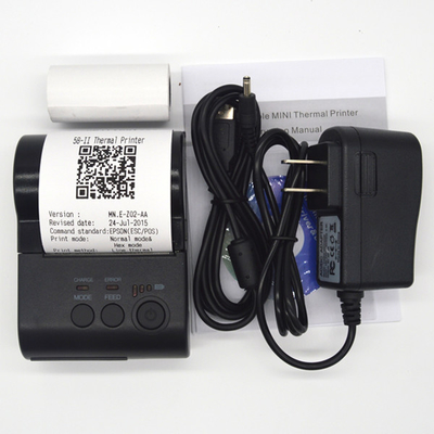 Impressoras portáteis do rádio do ODM RS232 Bluetooth 58mm Android para o telefone celular