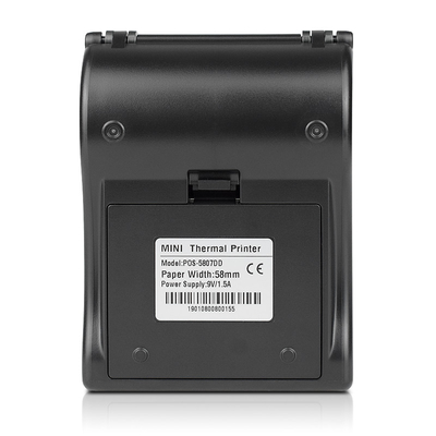 impressão portátil sem fio do recibo do QR Code de Bluetooth Mini For da impressora térmica das impressoras de 58mm