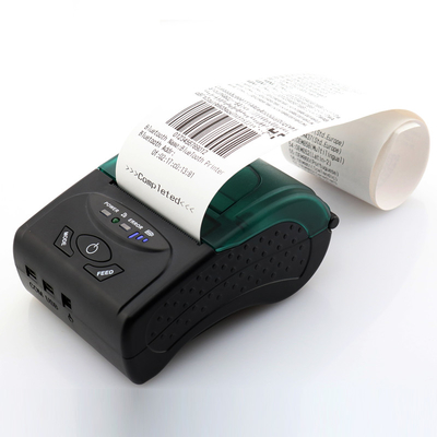 impressão portátil sem fio do recibo do QR Code de Bluetooth Mini For da impressora térmica das impressoras de 58mm