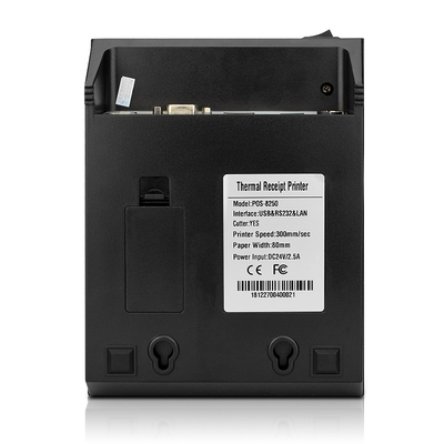 Impressora térmica Wifi Lan For Kitchen do recibo da polegada RS232 3 80mm do rádio móvel