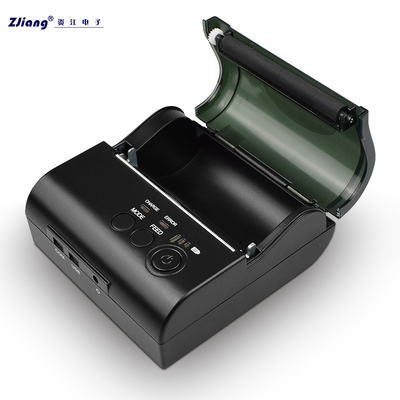 Mini Smart pequeno 80mm Portbale Mini Thermal Printer Bluetooth 4,0 para a impressão da etiqueta