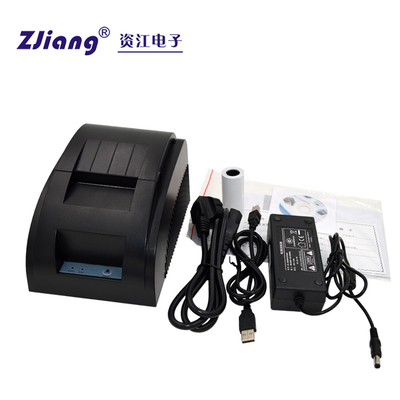 Fonte de alimentação externa USB Impressora de recibos térmica Alfanumérica / Kanji chinês