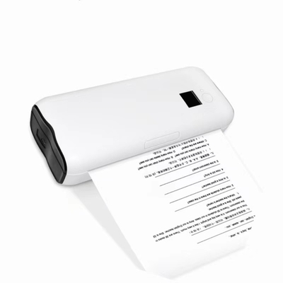 Impressora sem fio portátil pequena Thermal Label Printing do tamanho do papel A4 para o escritório domiciliário