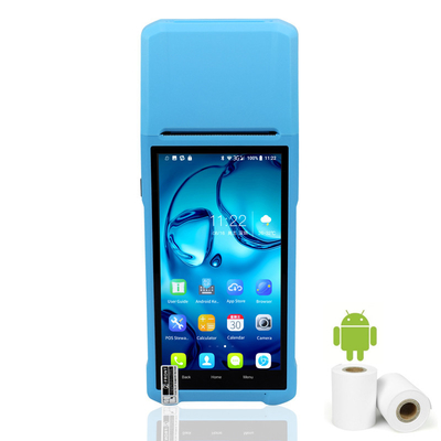 Da máquina terminal Handheld da posição de Android caixa esperto With Printer