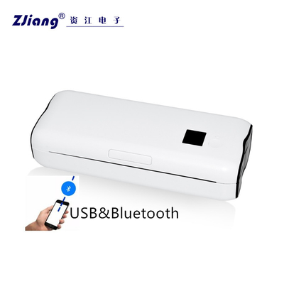 Certificado do FCC de Direct Thermal Printing da impressora do papel de Zijiang Wireless Mobile A4