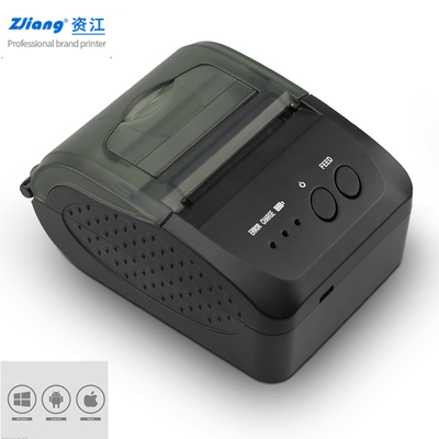 Polegada pequena 58mm de Bill Mini Thermal Printer Bluetooth Wireless 2 do curso