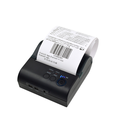 Impressão de ZJ8001 BT4.0 80mm Portbale Mini Thermal Printer For Bill